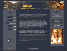 Tablet Screenshot of ambermanufacture.com.pl